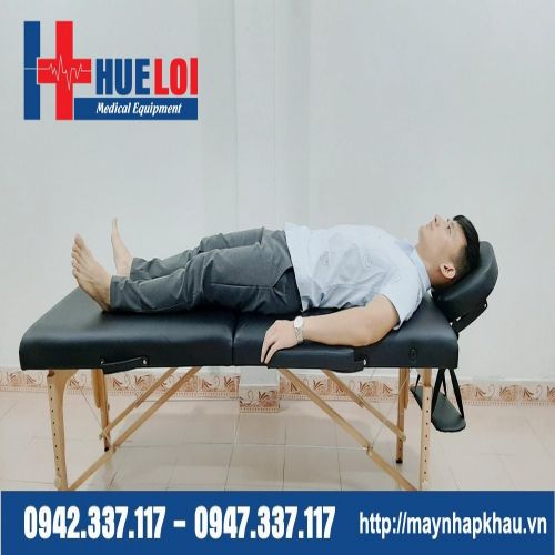 Giường Massage Gấp Gọn Chân Gỗ HL1