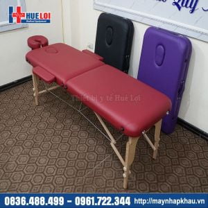 Giường Massage Gấp Gọn Chân Gỗ HL1