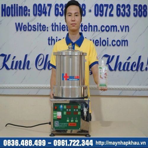 Máy sắc thuốc tự động mini loại 1 nồi đun